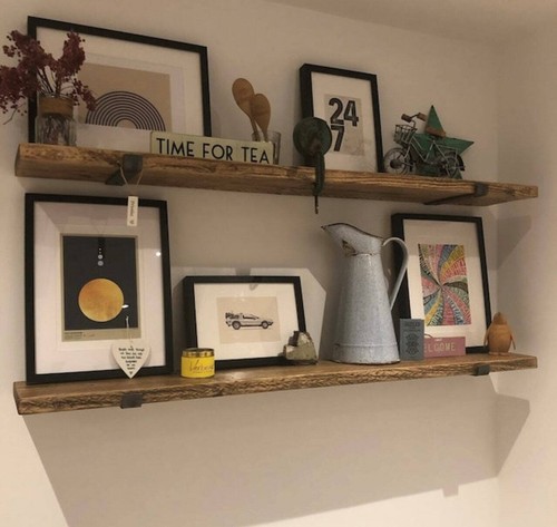 Rustic reclaimed shelves urban - shelves,