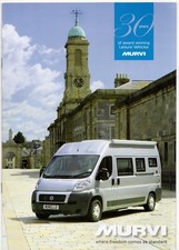Murvi Motor Caravans 2010 UK Market Sales Brochure Fiat Ducato VW Transporter