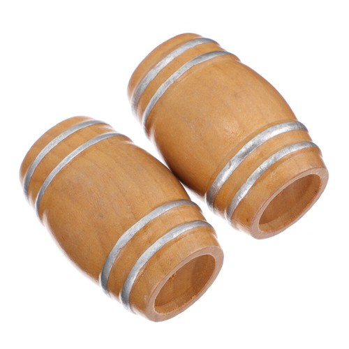 2pcs mini wooden - wooden, barrel