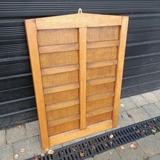 C1900 Oak Church Hymn Board