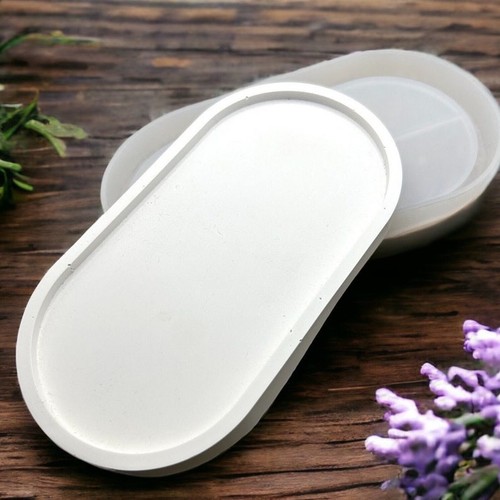 Oval dish tray silicone mould - oval,
