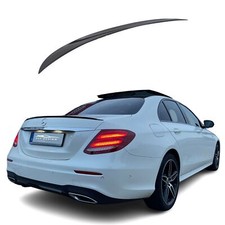 Fits Mercedes E-Class W213 Spoiler Gloss Black Painted Rear Lip ABR