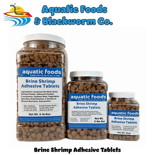 Brine shrimp glass adhesive - brine,