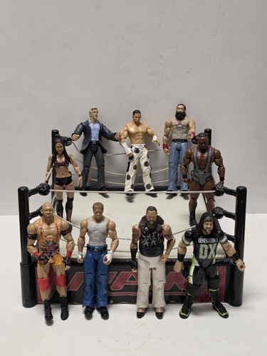Wwe wrestling mattel figures - wrestling,