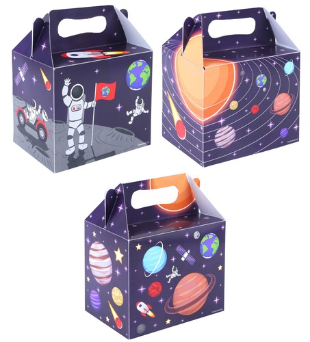 Space party food boxes - food,