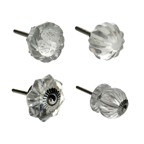 Vintage door knobs glass - door,