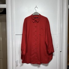 Gudrun Sjoden Red Orange Shirt