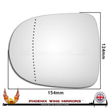 Left Hand Passenger Side Renault Clio Mk3 2009-2013 Wide Angle Wing Mirror Glass