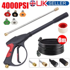 Washing Hose Kit For Car Jet Lance M22-14 4000PSI High Pressure Washer Spray Gun