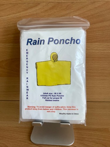 Adult rain poncho waterproof - rain,