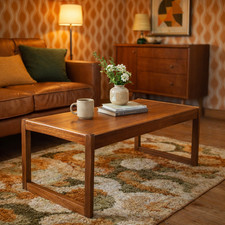 Mid Century Teak Coffee Table
