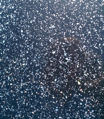 Stunning black glitter formica - stunning,