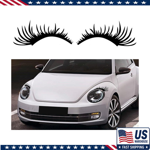 2pcs car headlight - 2pcs, eyelashes