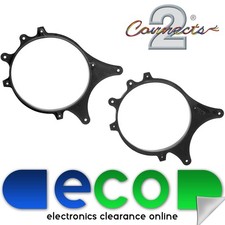 Brackets fit 5.25" Speakers to a BMW 3-Series 1994-00 Rear Side E36 Compact