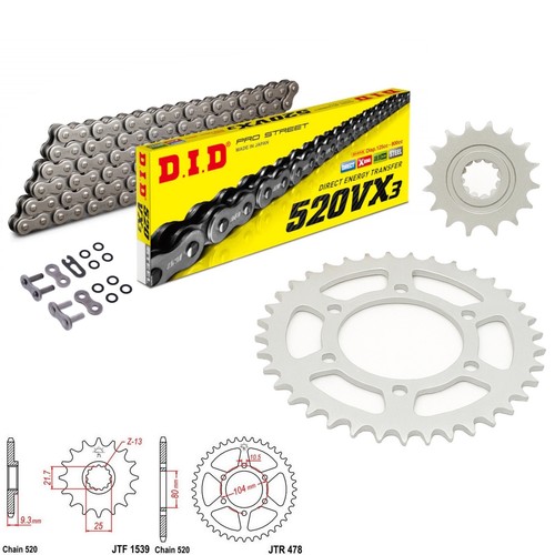 Cx500 ninja hybrid chain - cx500, and