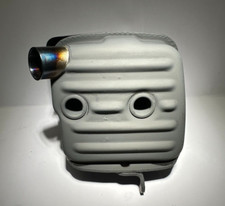 BRAND NEW OEM STIHL MS361 361 DUAL PORT NO BAFFLE INSIDE PORTED EXHAUST MUFFLER