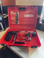 Hilti DX 460 nail gun & mx72 magazine in good working condition & X-460-F8 Head.