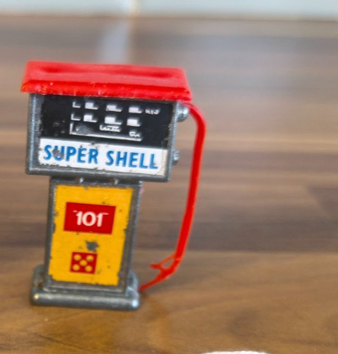 1970s barton toys shell - toys, oil