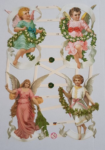 Vintage style angel cherub - vintage,