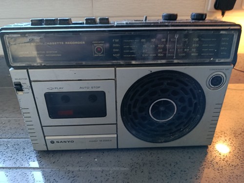Vintage sanyo m2565kportable - vintage,
