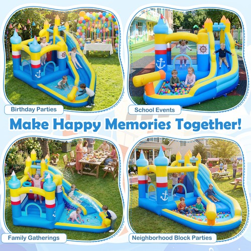 Water slide kids park - water,