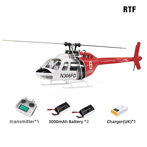 Flywing bell 206 helicopter - rc,