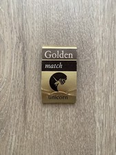 Vintage 1g Unicorn Golden Match Gold Plated Miniature Darts