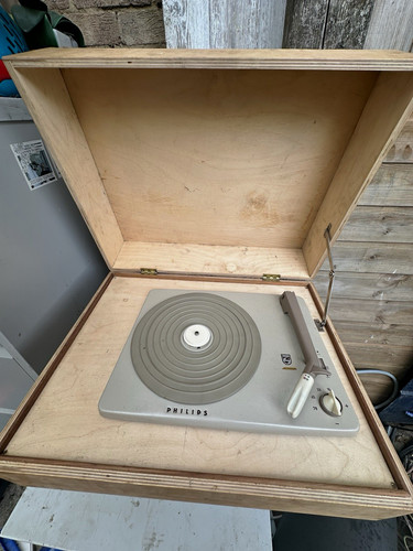 Philips vintage record player - philips,