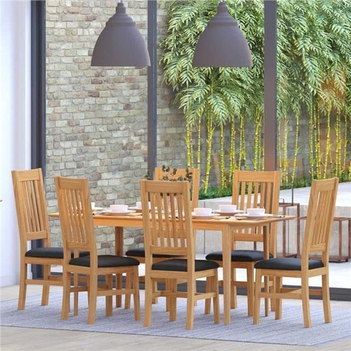 Solid oak large - large, extending
