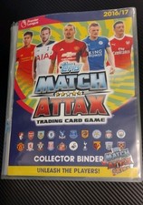 Mostly Full 2016/17 Premier League Match Attax Binder- Only A Few Missing Cards
