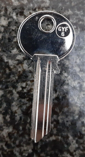 Yale silver metal - , head