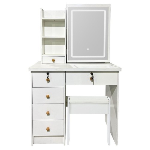 Dressing table with mirror - table,