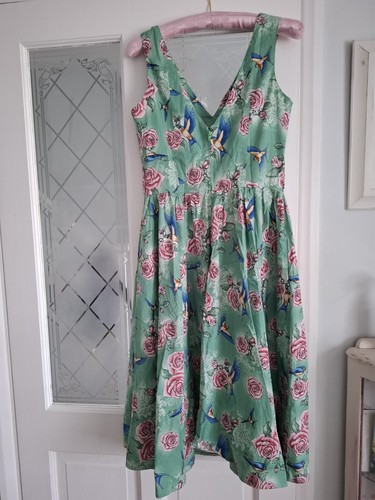 Hell bunny vixen size green - s,
