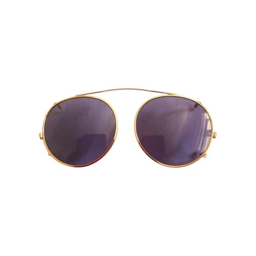 Moscot clipzen clip - ons, gold
