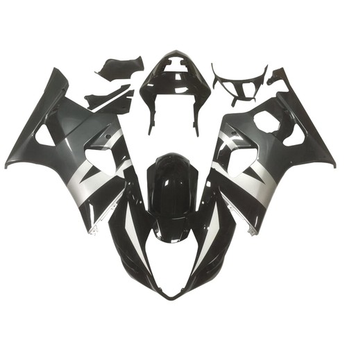 Black injection fairing kit - black,