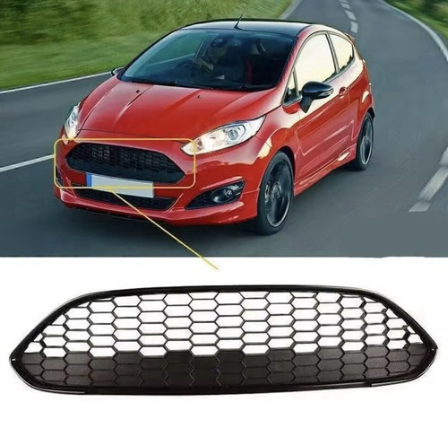 Gloss black honeycomb front - black,