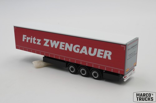 Herpa curtainsider trailer