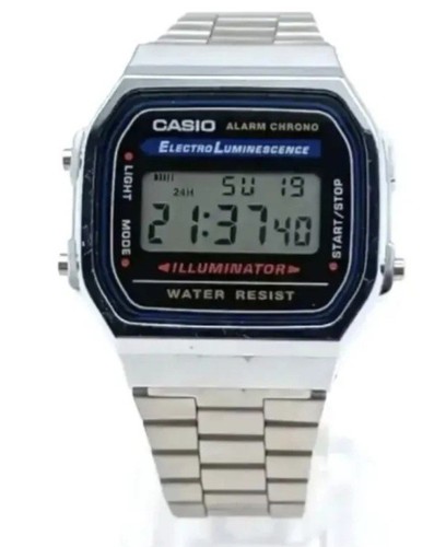 Casio a168 3298 stainless - casio,