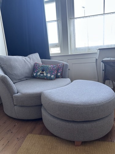 Dfs winson large swivel chair - winson,