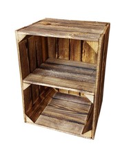 Wooden Crates with Shelf, Shoe