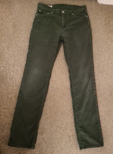 Mens levis 511 - green,