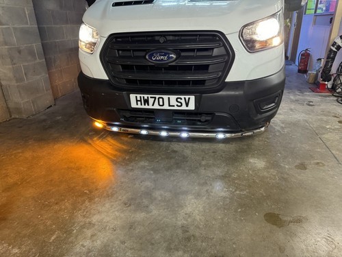 Stainless steel low bumper - steel,