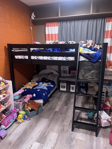 Used full size loft bed - used,