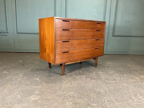 Mid centuryteak drawers vanity - mid,