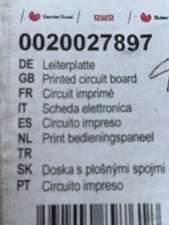 Glow Worm cxi/hxi/sxi Pcb Interface card 0020027897 RRP £252