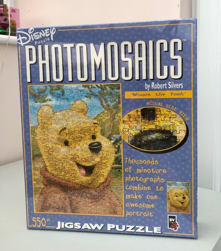Disney puzzle photomosaics - disney,