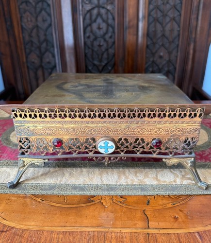 Antique french gilt brass - french,