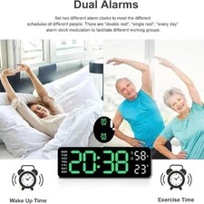 12" LED Silent Wall Clock