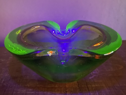 Vintage murano uranium glass - murano,