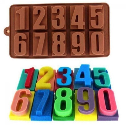 Large numbers silicone - large,